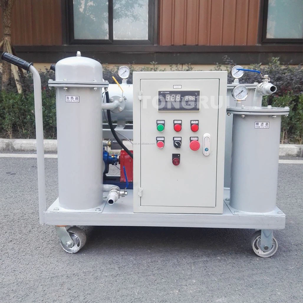 portable oil purifier to remove impurites machine