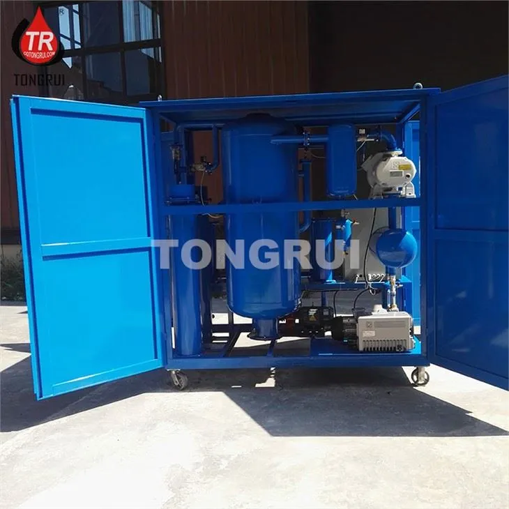Transformer Oil Dehydration Machine